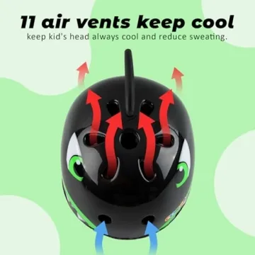 Atphfety Kids Adjustable Bike Helmet for Ages 2-14