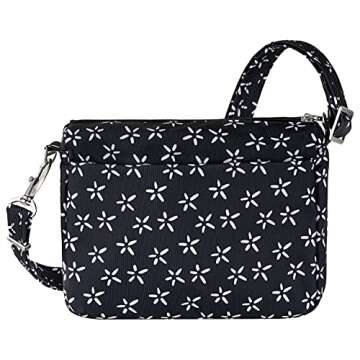 Travelon Women's Anti-Theft-Class Small East/West Crossbody Bag