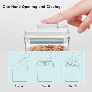 Cozey Daily Formula Container for Baby Formula Dispenser with Scraper and Scoop 730g Milk Powder Container BPA-Free Airtight Formula Storage Container 1700ml - Non-Slip Design