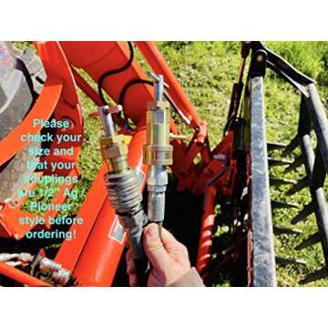 The Original Hydraulic Quick Coupling Pressure Decompression Relief Release Tool 1/2" Ag/Pioneer/Pop...