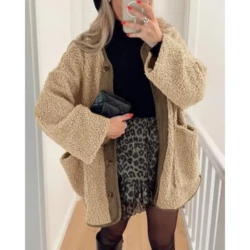 PRETTYGARDEN Women's Warm Fleece Jacket for Cozy Style