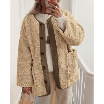 PRETTYGARDEN Women's Warm Fleece Jacket for Cozy Style