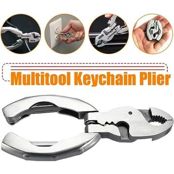 Mini multifunctional tool 9-in-1 multifunctional pliers screwdriver pocket tool