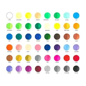 Happido Watercolor Gel Crayons - 48 PC Set
