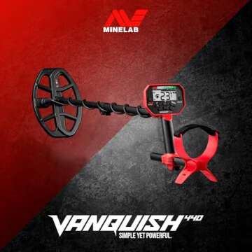 Minelab Vanquish 440 Detector with Pro-Find 15 Pinpointer