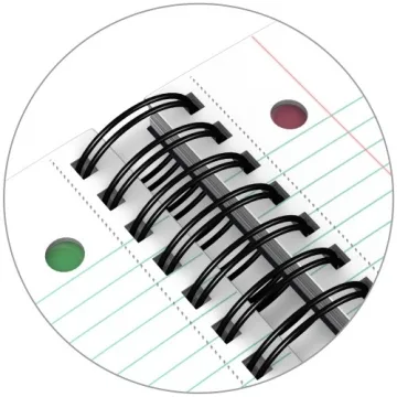 Compact iScholar iQ 3 Subject Notebook for Easy Note-Taking