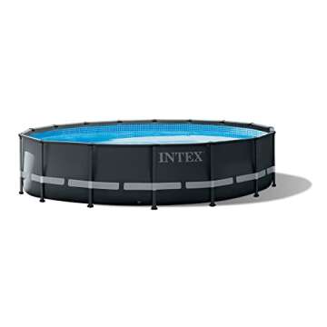 Intex 26325EH Ultra XTR Deluxe Above Ground Swimming Pool Set: 16ft x 48in – Includes 1500 GPH Cartridge Sand Filter Pump – SuperTough Puncture Resistant – Rust Resistant – Easy to Assemble