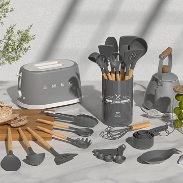 Umite Chef 33-Piece Kitchen Utensils Set - Versatile Silicone Tools