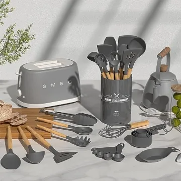 Umite Chef 33-Piece Kitchen Utensils Set - Versatile Silicone Tools