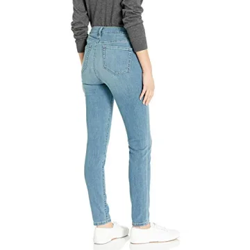 Amazon Essentials Women's Medium Stretch Skinny Jeans - Light Blue