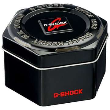 Casio Men's GW-9400-1CR "Master of G" Stainless Steel Solar Watch, Black (GW9400-1CR)