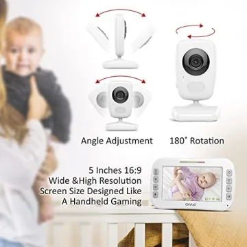 Video Baby Monitor with 4.3" Display and Remote Camera
