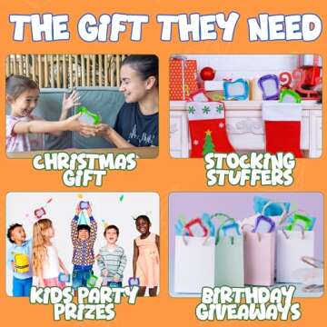 Bedwina Mini Drawing Boards - Fun Kids Keychain Set