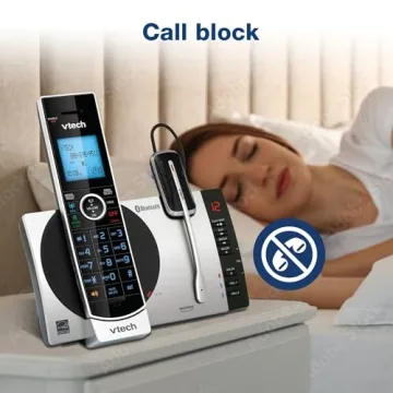 VTech DS6771-3 DECT 6.0 Cordless Phone with Headset
