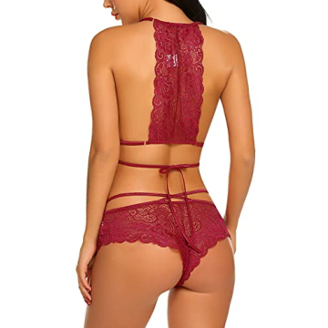 Avidlove Sexy Lingerie Set for Women High Waist Bra and Panty