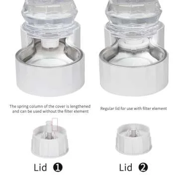 RIZZARI 8L Automatic Gravity Pet Water Dispenser