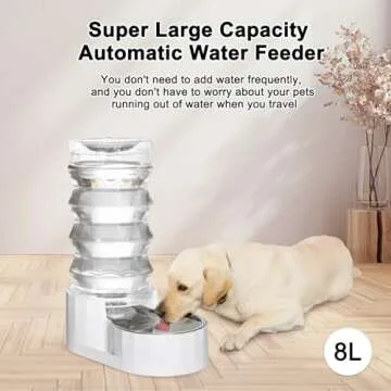 RIZZARI 8L Automatic Gravity Pet Water Dispenser
