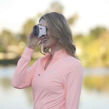 Lancergear Golf/Hunting Rangefinder 900Y Waterproof Hunting Range Finder 6.5X Magnification, Distance, Angle, Speed, Scan Multi Functional Rangefinder for Golfing, Hunting, Shooting and Hiking., Camo