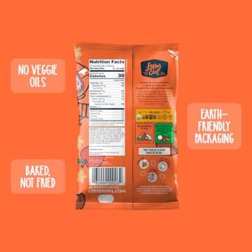 LesserEvil Organic Sweet Potato Apple Lil' Puffs, 2.5 OZ