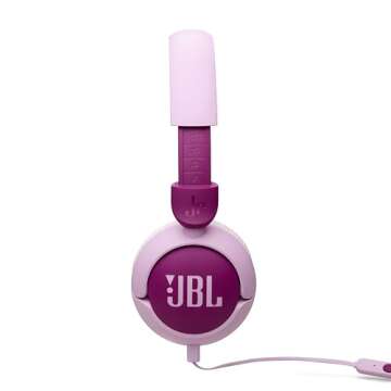 JBL Junior 320 Kids Headphones Safe Sound Built-in Mic