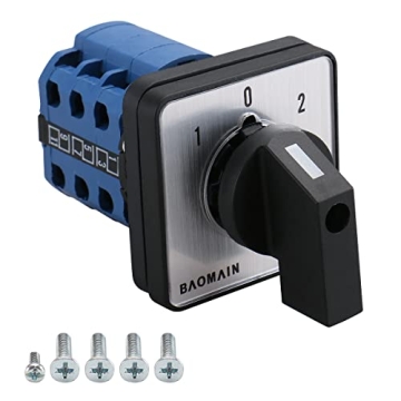Baomain 660V 20A Changeover Control Switch for Versatile Use