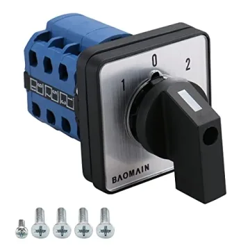 Baomain 660V 20A Changeover Control Switch for Versatile Use