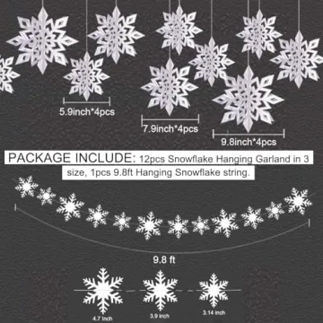 Stunning Winter Snowflake Decorations for All Occasions