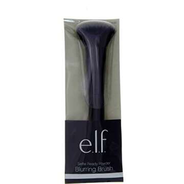 e.l.f. Powder Blurring Brush for Precision Application, Synthetic