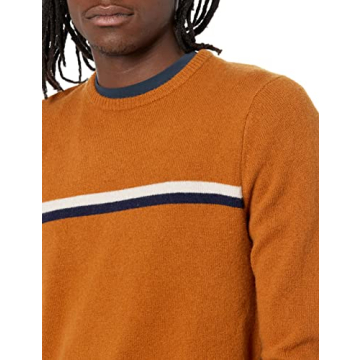 Goodthreads Men's Lambswool Crewneck Jumper for Tall Men