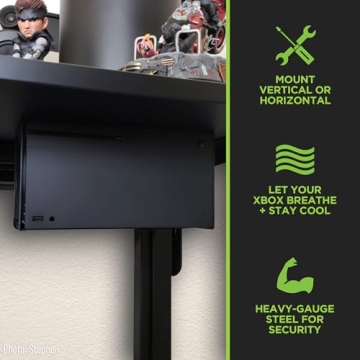 HIDEit Xbox Series X Wall Mount - Secure & Made in USA