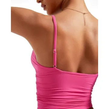 SUUKSESS Sexy Deep V Neck Cami Stylish Summer Top