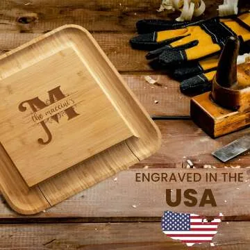Personalized Charcuterie Board Gift Set - Engraved