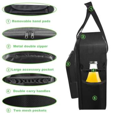 NUENSS-ROR Carrying Bag for Ninja SLUSHi Machine