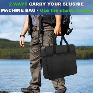 NUENSS-ROR Carrying Bag for Ninja SLUSHi Machine