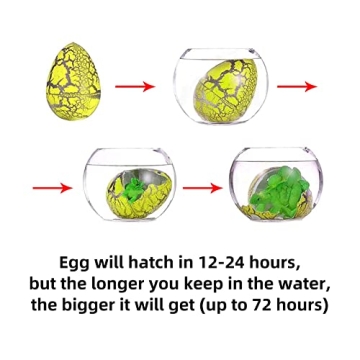 Dinosaur Egg Hatching Cards for Fun and Learning