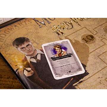 USAOPOLY Munchkin Deluxe Harry Potter Board Game | Officially Licensed Harry Potter Gift | Collectible Steve Jackson's Munchkin Game, Mixed Colours