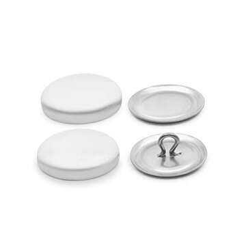 Dritz 114-30 Craft Cover Button Kit with Tools, Size 30 - 3/4-Inch, 18-Sets