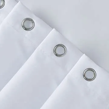 YOSTEV Gold Ombre Shower Curtain for Luxe Bathroom Style