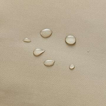 YOSTEV Gold Ombre Shower Curtain for Luxe Bathroom Style