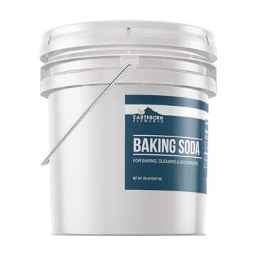 Earthborn Elements Baking Soda (35 lbs) Cooking, Baking, Cleaning, Deodorizing