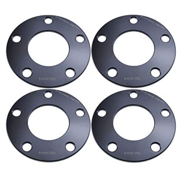 4pc 5mm 5x120 Wheel Spacers Hubcentric 72.56mm Hub Fits BMW 1 Series 3 Series 5 Series 6 Series 7 Se...