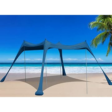 BOTINDO Family Beach Tent Canopy Sun Shade for Ultimate Outdoor Comfort