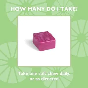 Celebrate Vitamins Bariatric 500mg Calcium Citrate Soft Chews with 500 IU Vitamin D3 – Essential for Gastric Bypass Patients & Bone Health - Sugar & Gluten Free, Cherry (90 Chews)