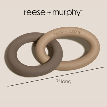 Durable Reese+Murphy Double Ring Toy for All Dogs