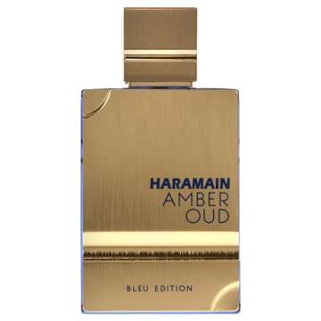 Al Haramain Amber Oud Bleu Edition - Cologne for Men - Long Lasting Perfume for Men - Arabian Perfume - Men's Cologne with Amber, Sandalwood - 2 oz