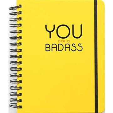 You Are a Badass 17-Month 2019-2020 Monthly/Weekly Planning Calendar