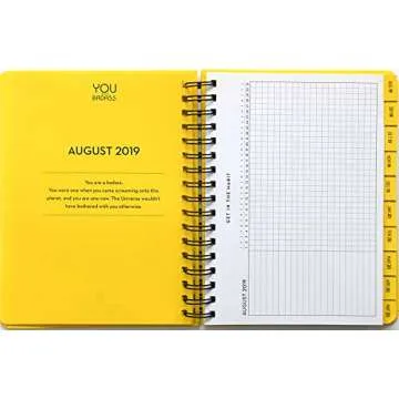 You Are a Badass 17-Month 2019-2020 Monthly/Weekly Planning Calendar