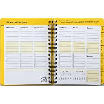 You Are a Badass 17-Month 2019-2020 Monthly/Weekly Planning Calendar