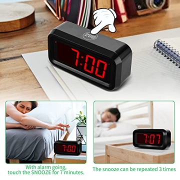 Quality LED Digital Alarm Clock for Home and Travel
