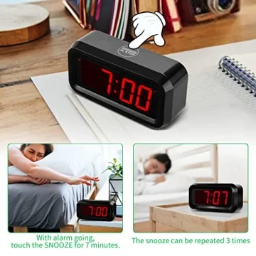 Quality LED Digital Alarm Clock for Home and Travel